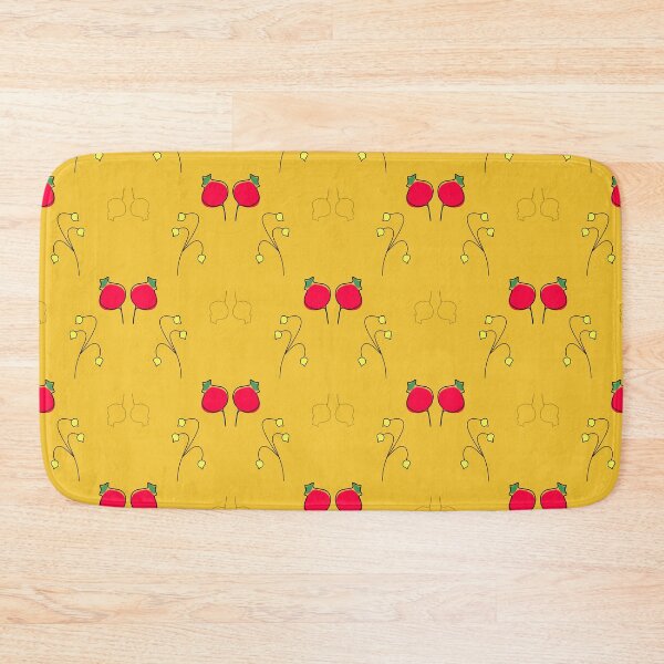 Item preview, Red berries on yellow designed and sold by ANVivid.