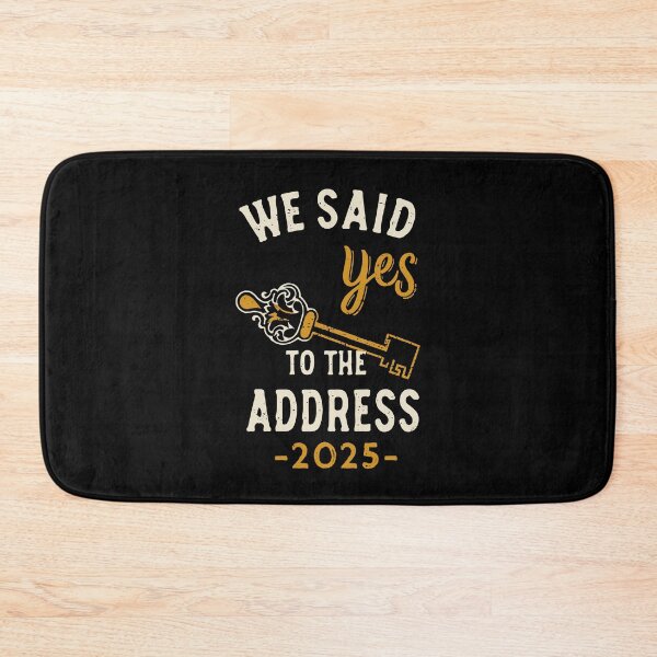 Item preview, we said yes to the address 2025 - light designed and sold by EmeraldeaArt.