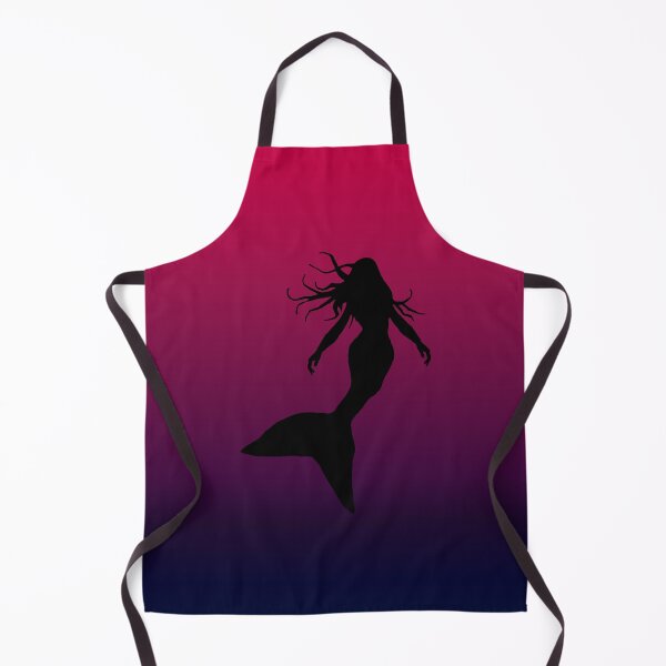 Item preview, Mysterious Mermaid Silhouette Under the Sea Art 1 of 4 designed and sold by Beachy.