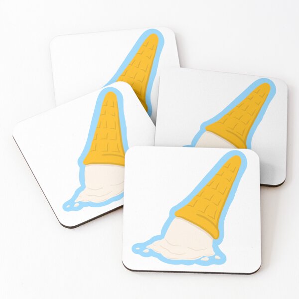 Item preview, Classic Seaside - Dropped Ice cream  designed and sold by CustardHobbit.