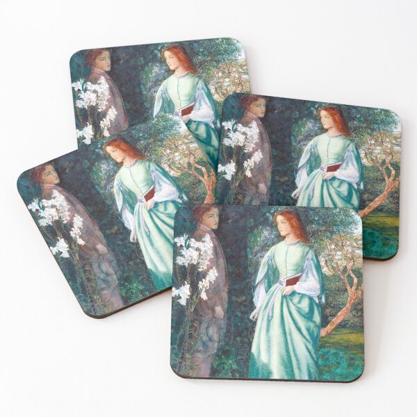 Item preview, Aurora Leigh’s Dismissal of Romney (The Tryst) - Arthur Hughes designed and sold by forgottenbeauty.