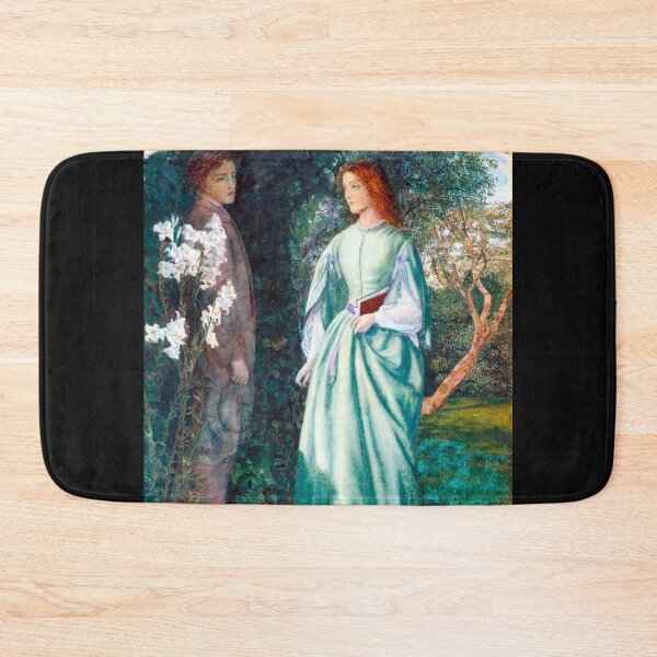 Item preview, Aurora Leigh’s Dismissal of Romney (The Tryst) - Arthur Hughes designed and sold by forgottenbeauty.