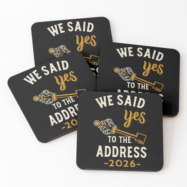 Item preview, we said yes to the address 2026 - light designed and sold by EmeraldeaArt.
