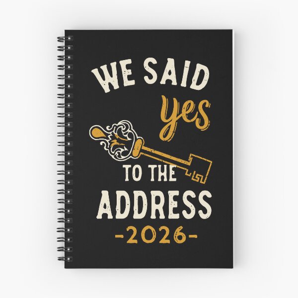 Item preview, we said yes to the address 2026 - light designed and sold by EmeraldeaArt.