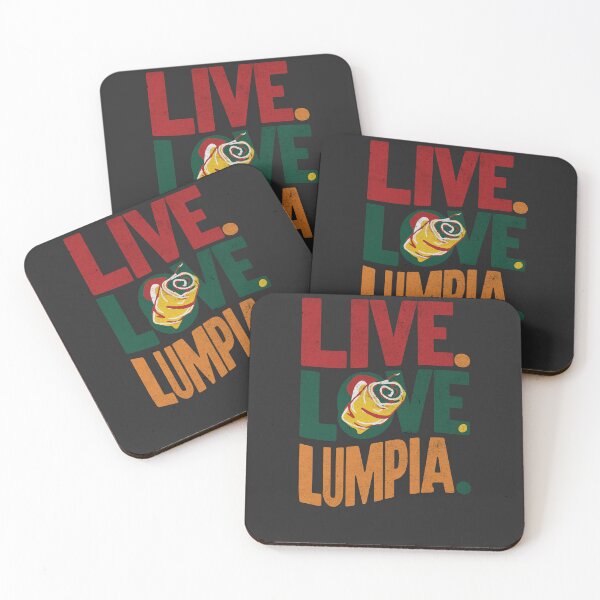 Artikelvorschau, Live Love Lumpia-Bekleidung, lustiges Feinschmecker-Grafikdesign, perfektes Geschenk für Lumpia-Liebhaber, Freizeitkleidung für alle Altersgruppen entworfen und verkauft von Sir Meow Meow.