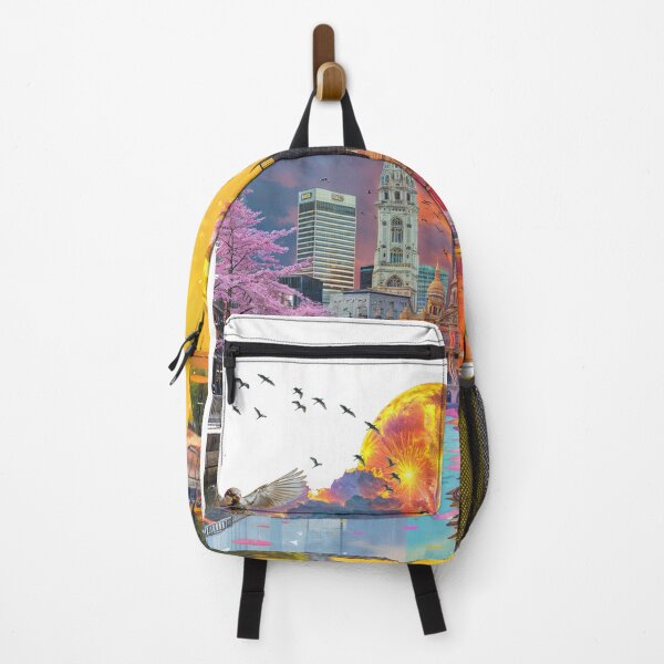 Item preview, Collage Wall Art T-shirt Design: City Skyline designed and sold by ForeverPrintsOK.