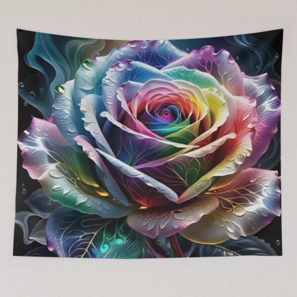 Item preview, 3022 Colorful Crystal Flower designed and sold by Magic3D.