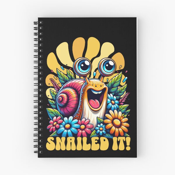 Item preview, Snailed it - funny gardening design designed and sold by EvergreenWhimsy.