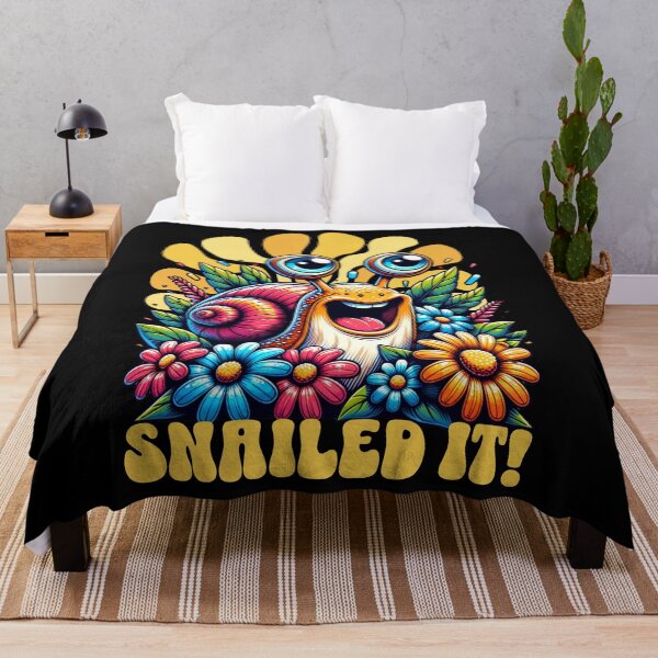 Item preview, Snailed it - funny gardening design designed and sold by EvergreenWhimsy.