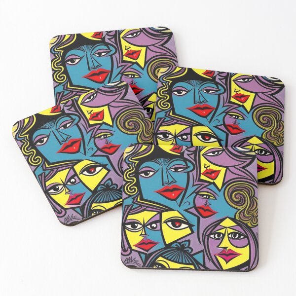 Item preview, Abstract Graffiti Face Art designed and sold by TheDarkWardrobe.