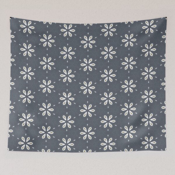Item preview, Simple cute spring daisies wallpaper pattern designed and sold by pfc-art.