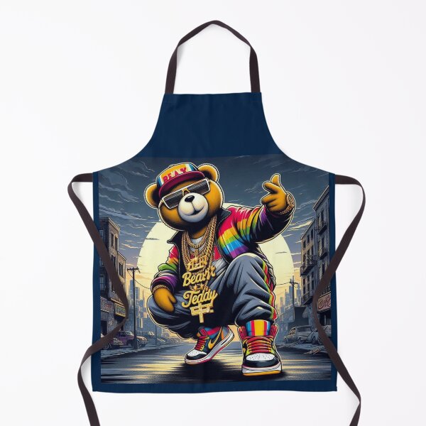 Item preview, "Yo Bro... Take a HipHop Life Style" Cute Bear Saying designed and sold by redask2me.