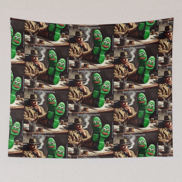 Item preview, Gumby Shoe Detective Film Noir designed and sold by Rick London Gifts.