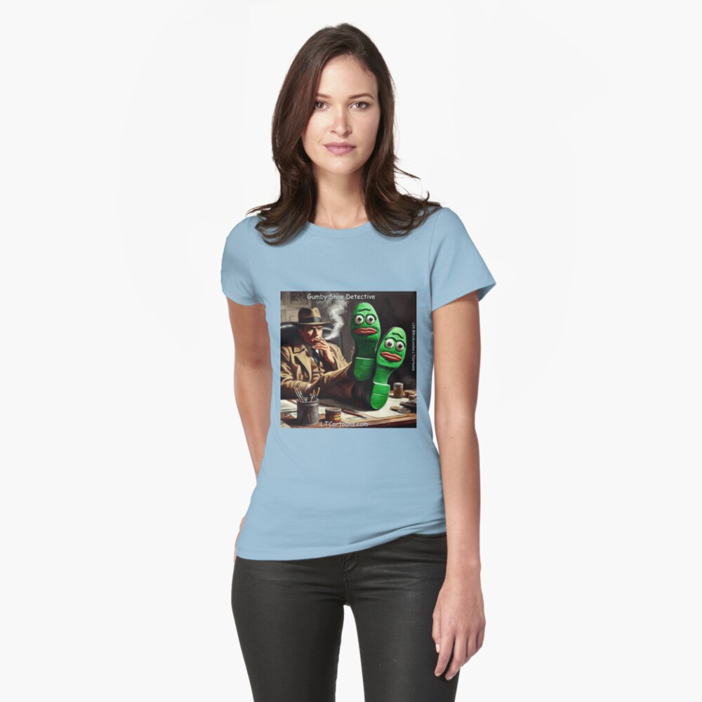 Item preview, Fitted T-Shirt designed and sold by ltcartoons.