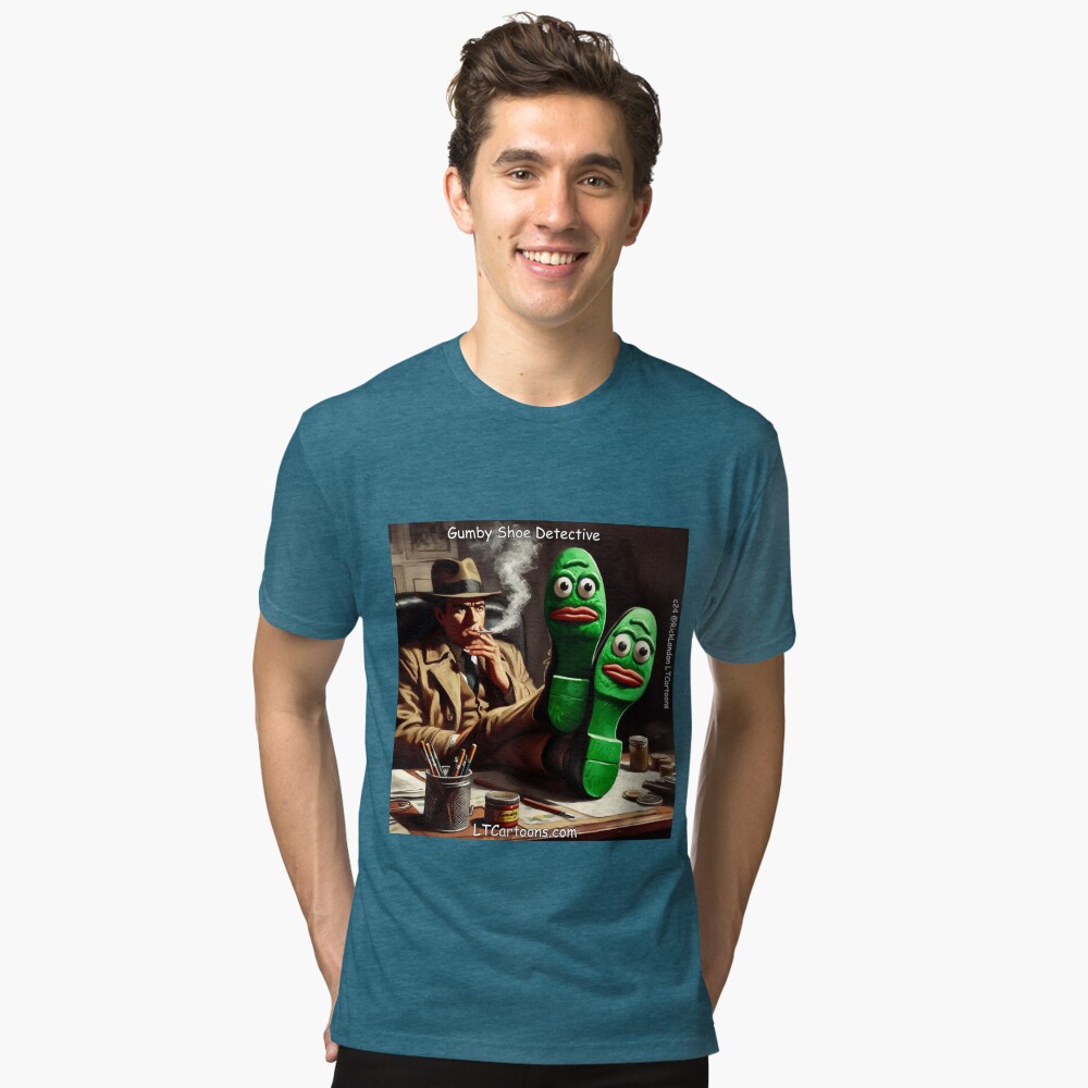 Item preview, Tri-blend T-Shirt designed and sold by ltcartoons.