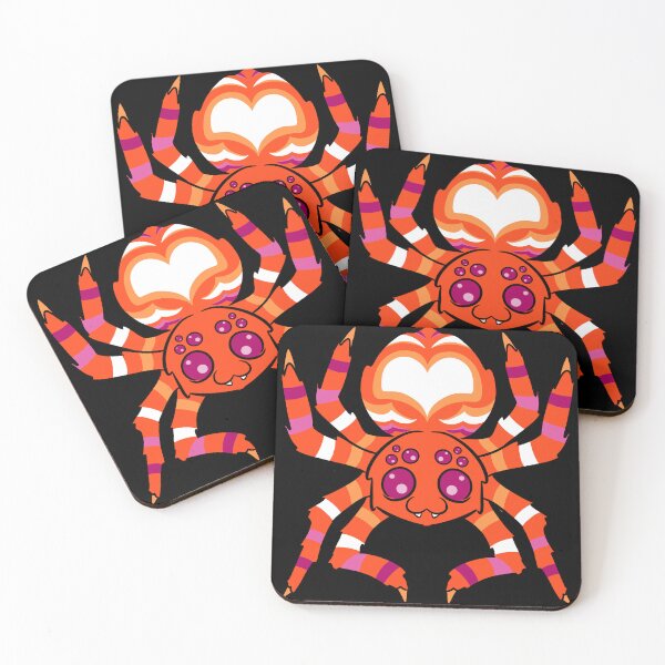 Item preview, Lesbian Pride Spider designed and sold by JaxNaBox.