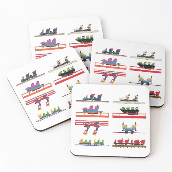 Item preview, Worlds of Fun Coaster Cars Design designed and sold by CoasterMerch.