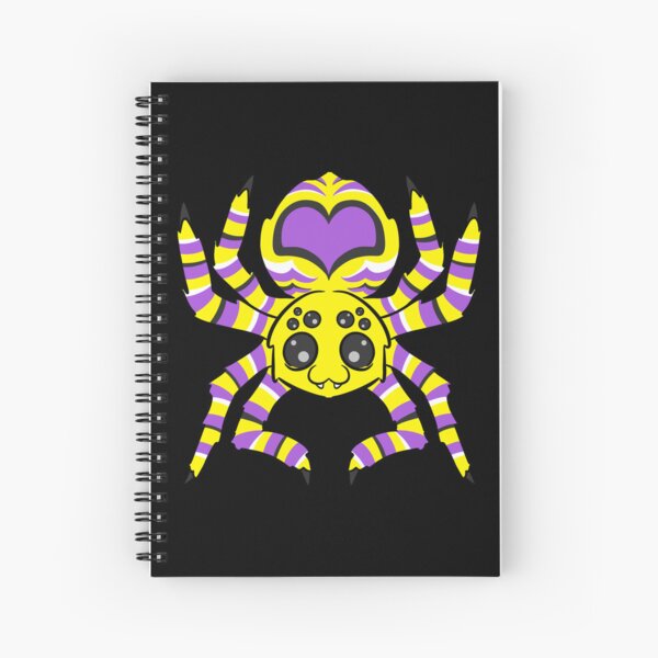 Item preview, Nonbinary Pride Spider designed and sold by JaxNaBox.