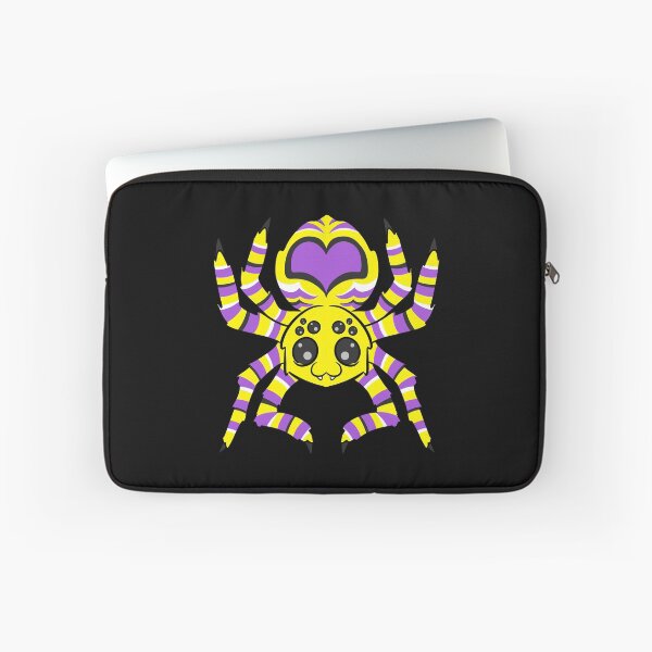 Item preview, Nonbinary Pride Spider designed and sold by JaxNaBox.
