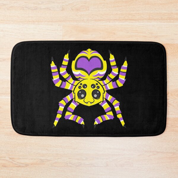 Item preview, Nonbinary Pride Spider designed and sold by JaxNaBox.