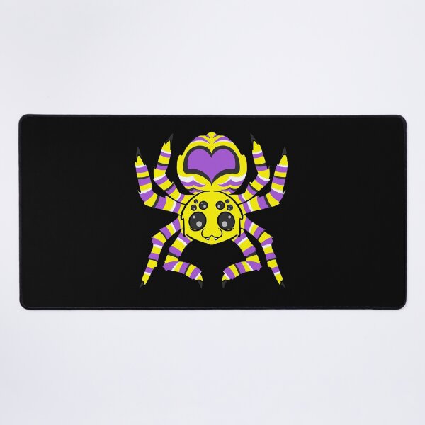 Item preview, Nonbinary Pride Spider designed and sold by JaxNaBox.