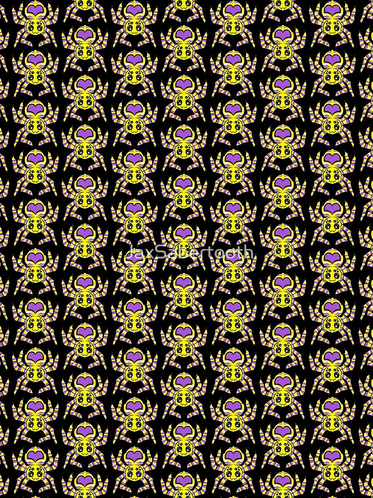 Thumbnail 3 of 3, Scarf, Nonbinary Pride Spider designed and sold by JaxSabertooth.
