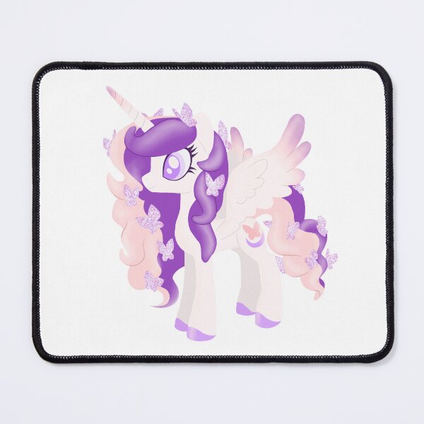 Item preview, glittery butterfly pony purple designed and sold by oxxxenfree.