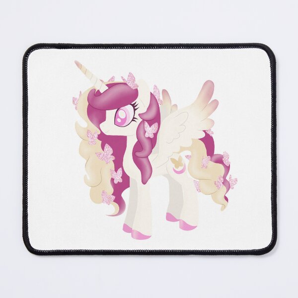 Item preview, glittery butterfly pony pink designed and sold by oxxxenfree.