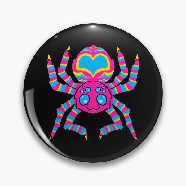 Item preview, Pansexual Pride Spider designed and sold by JaxNaBox.