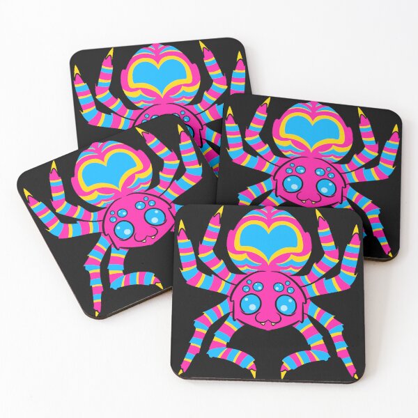 Item preview, Pansexual Pride Spider designed and sold by JaxNaBox.