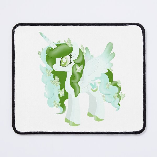 Item preview, glittery butterfly pony green designed and sold by oxxxenfree.