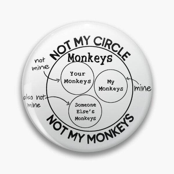 Item preview, Not My Monkeys designed and sold by Shulibloom.