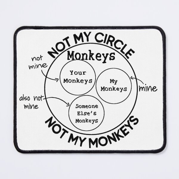 Item preview, Not My Monkeys designed and sold by Shulibloom.