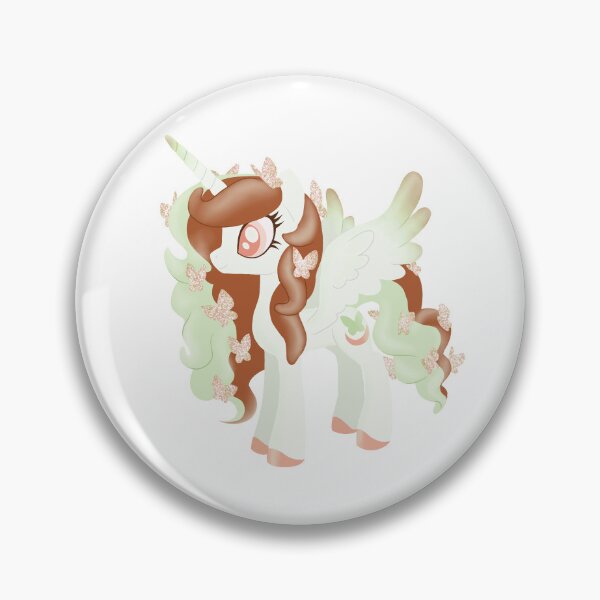 Item preview, glittery butterfly pony orange designed and sold by oxxxenfree.