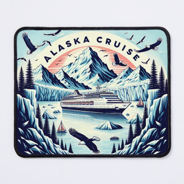 Item preview, Alaska Cruise: Adventure in the Land of Ice designed and sold by InklingIris.