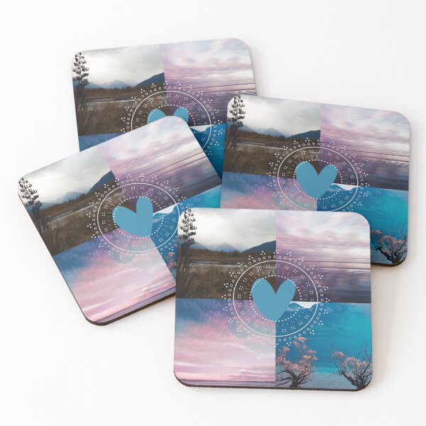 Item preview, FOUR Squares - Moody Blues  designed and sold by AbracadabraArt.