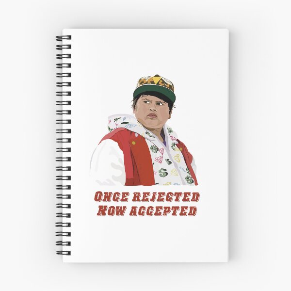 Item preview, Once rejected, now accepted, Ricky Baker, Hunt for the Wilderpeople, red designed and sold by wheatbeltdesign.