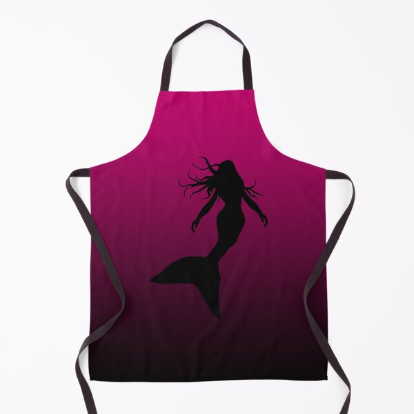 Item preview, Mysterious Mermaid Silhouette Under the Sea Art 2 of 4 designed and sold by Beachy.