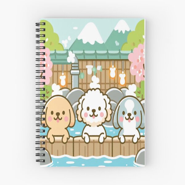 Item preview, Doggos Onsen 5 designed and sold by ClearNight.