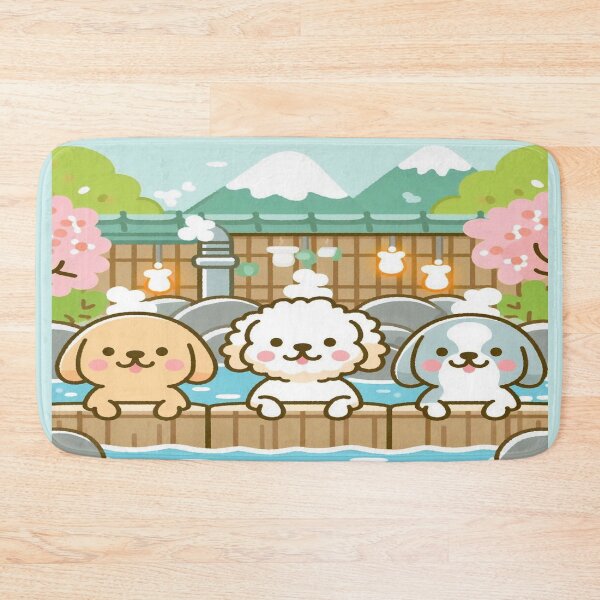 Item preview, Doggos Onsen 5 designed and sold by ClearNight.