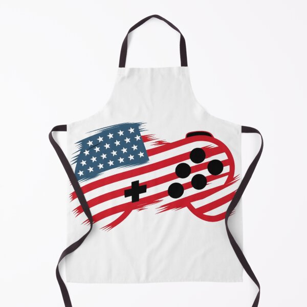 Item preview, USA American Gamer Controller 4th of July designed and sold by PlanetMarker.