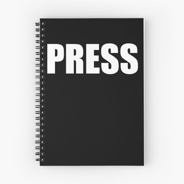 Item preview, PRESS for Reporters, Journalists, Vloggers, Streamers and News Media designed and sold by PacificaPremium.