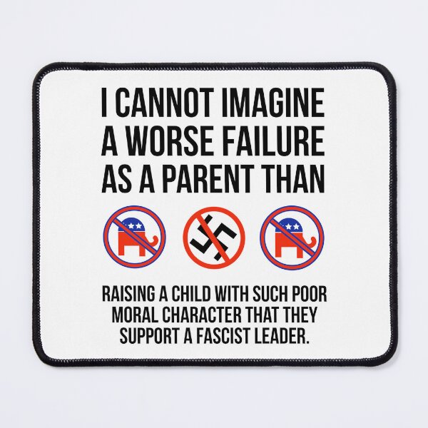 Item preview, Good parents raise children that do not support fascism designed and sold by Rachel the Artist .