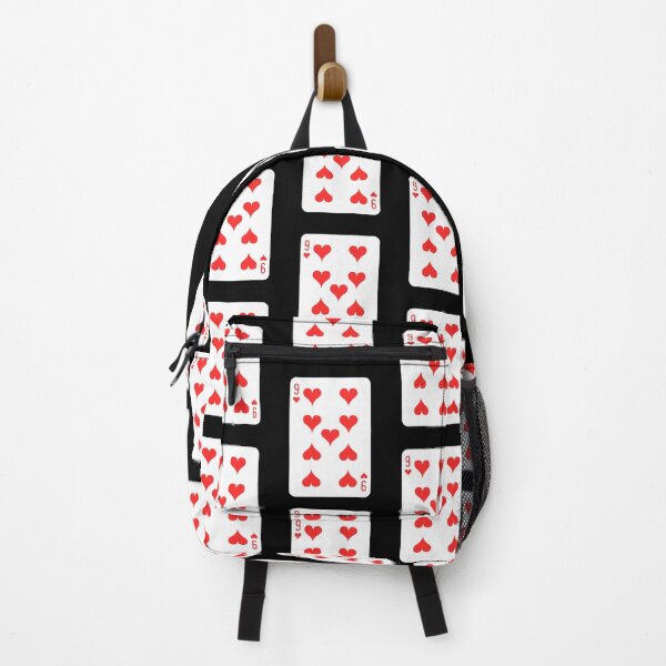 Item preview, 9 of hearts, deck of cards, card game designed and sold by Numbers-Art.