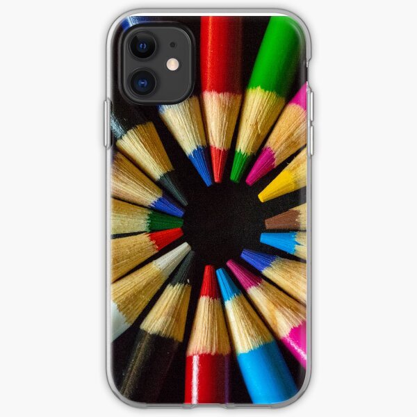Coloured Wheel iPhone Soft Case