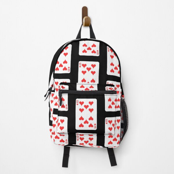 Item preview, 10 of hearts, deck of cards, card game designed and sold by Numbers-Art.