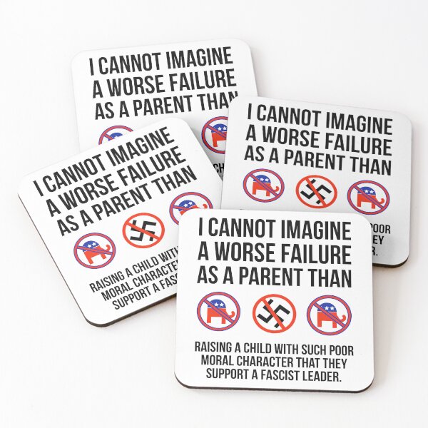 Item preview, Good parents raise children that do not support fascism  designed and sold by Rachel the Artist .