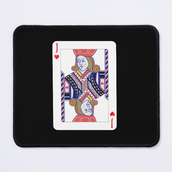 Item preview, jack of hearts, deck of cards, card game designed and sold by Numbers-Art.