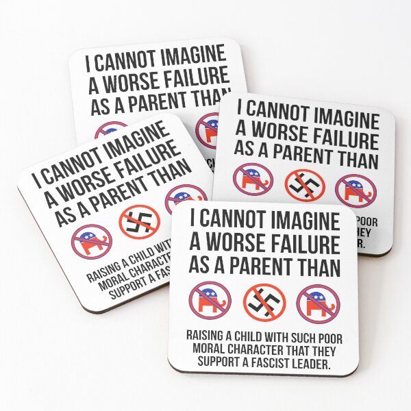 Item preview, Good parents raise children that do not support fascism  designed and sold by Rachel the Artist .