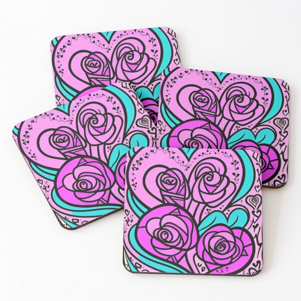 Item preview, Valentine Abstract Hearts Art designed and sold by TheDarkWardrobe.